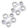 2PCS Faucet Aerator Removal Tools Double Sided Aerator Disassembly Wrench for Kitchen Bathroom Sink