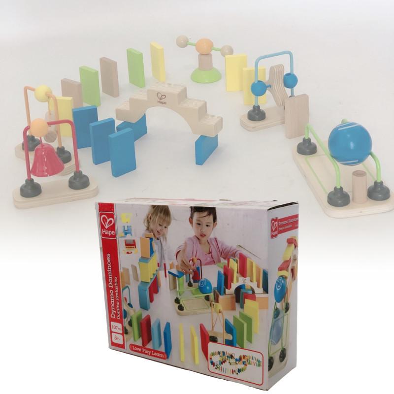 Super Fun Wooden Domino Blocks Set Creative Educational Toys For Boys And Girls