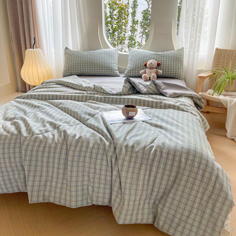 Oeny Muji Style Washed Cotton Summer Quilt