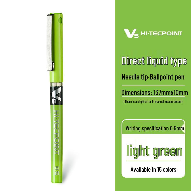 Pilot Gel Rollerball Pen BX-V5/7 Needle Tip Colored Signature Pen for Students