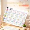 2027 Full Year Wall Calendar Blank Writing Blocks Daily Planning Scheduling Memorandum
