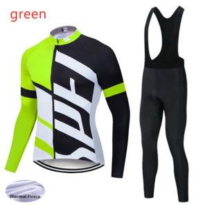 Fleece Warm Long Sleeve Set Men's and Women's Cycling Uniform Fleece Thickened Road Bike Clothes 2026 Winter Fleece Warm Cycling Suit Set