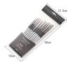10Pcs/Set Wooden Handle Paint Brushes Nylon Drawing Kit  for Acrylic Oil Painting