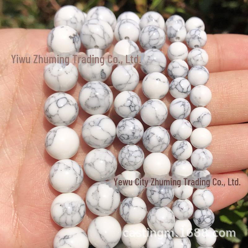 Zhuming Ochi de Tigru Natural și Turcoaz Albastru Mărgele Libere pentru Bijuterii DIY - Material de Împletit Brățară și Colier