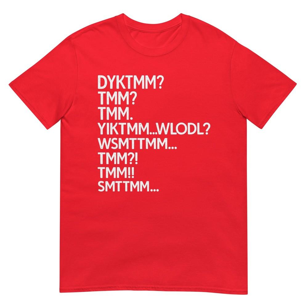 Do You Know The Muffin Unisex Meme Dyktmm Abbreviation Funny Tshirt S