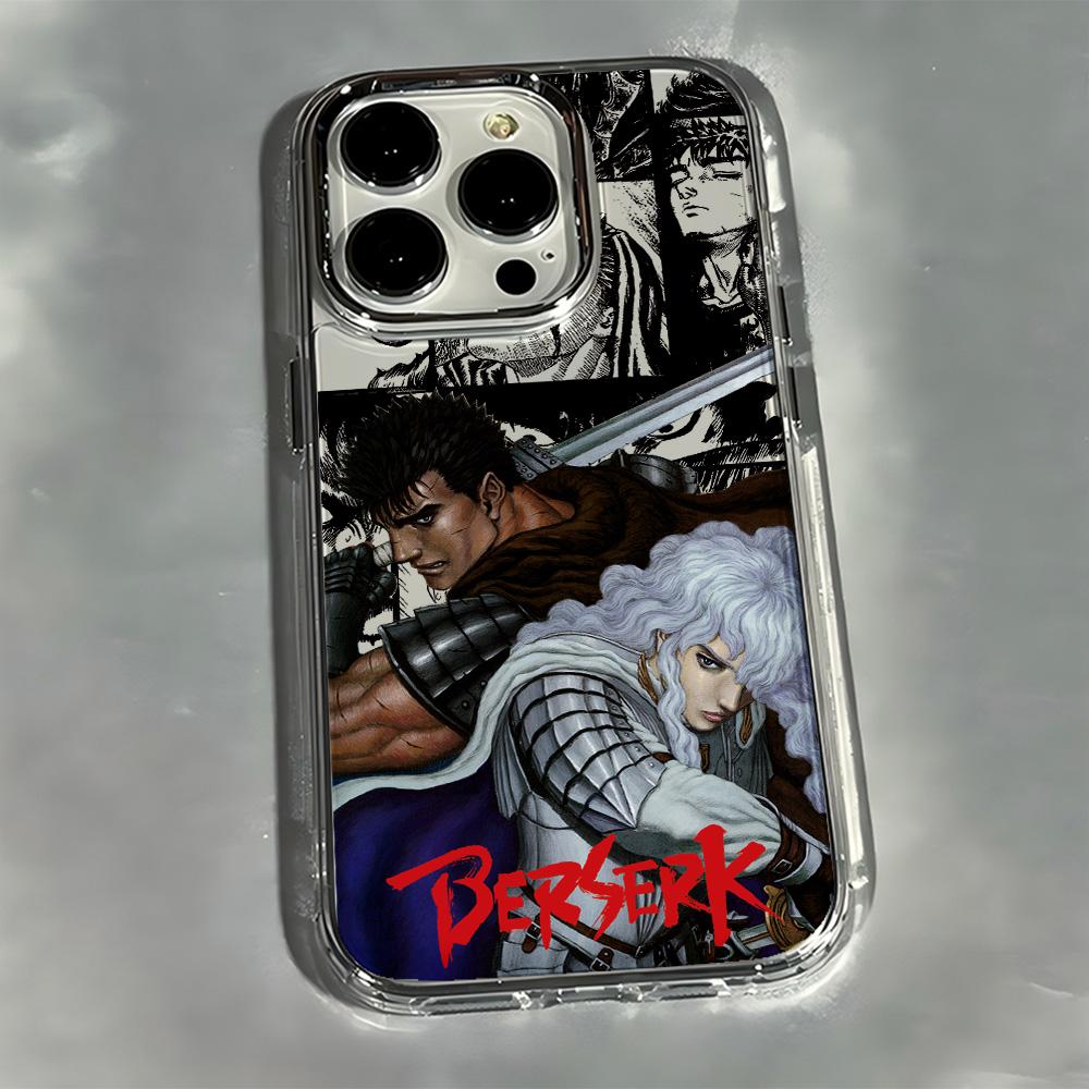 

New Anime Berserks Guts Phone Case for Xiaomi Redmi Note A5 A3 15 14 13 14c 13c 12 11 10 9 Pro Plus 4G 5G Transparent Cover Redmi Note 10 Pro 4G