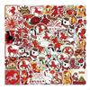 Year of the Horse Stickers, Chinese Waterproof Cartoon Decals, DIY Decor for Luggage, Mug,