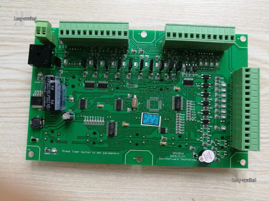 Computer-Controlled Flat Screen Printing Machine Board