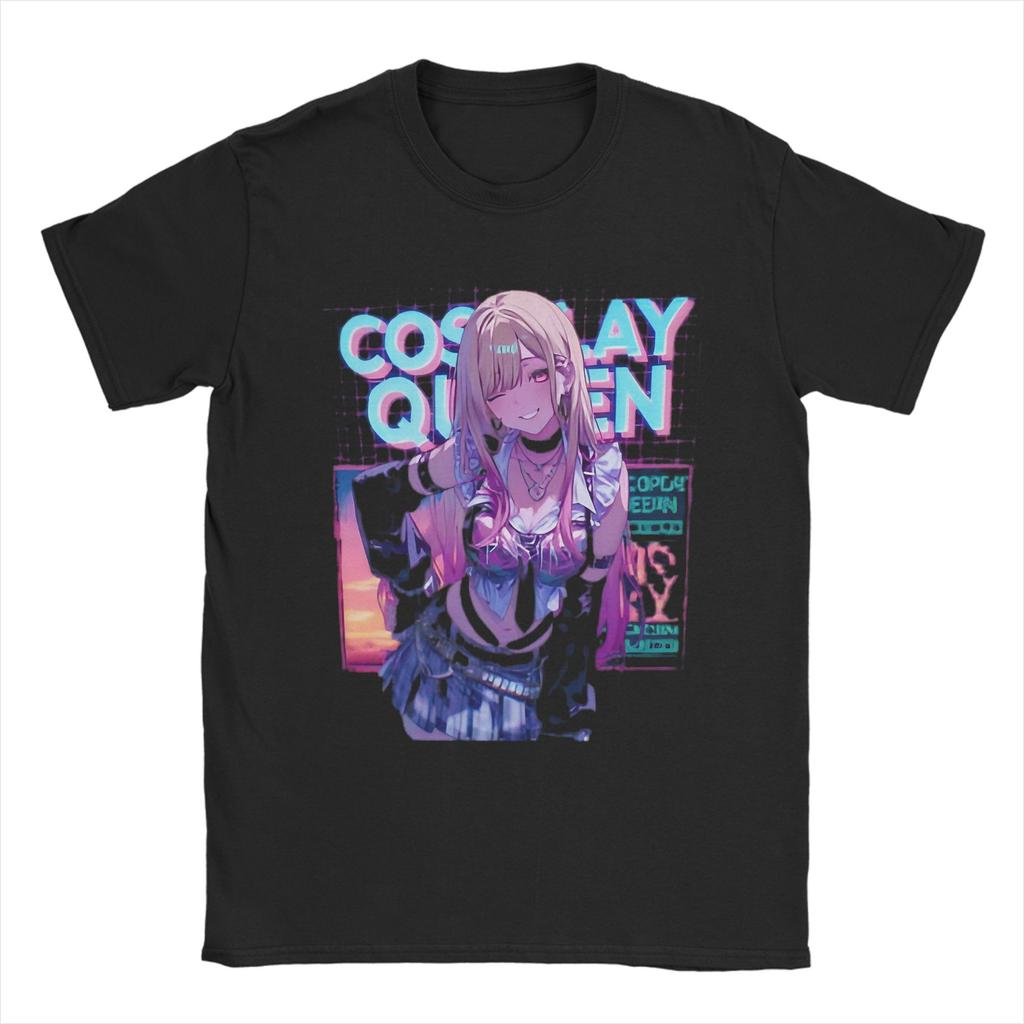 Marin Kitagawa Anime Tshirt Unisex Unisex My Dress Up Darling Awesome 100 Cotton Shirt Round Collar T Shirt New Arrival Clothes