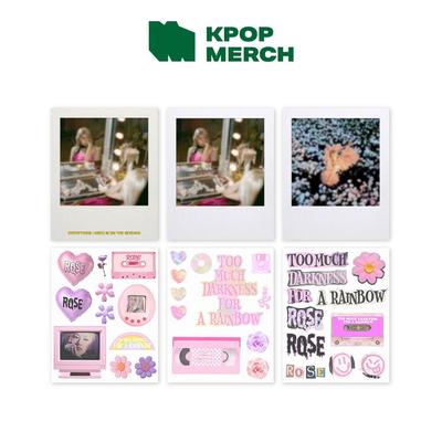 Rose - [R] Photo Cards, Sitcker Set