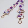 [miagolale] Retro Flower Shoulder Strap, Shoulder Bag, Smartphone, Sacoche, Cute Shoulder Strap, White