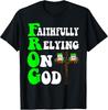 Whimsical Frog Jesus T-Shirt Embracing Faith and Trust in God