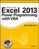 The Excel 2013 Power Programming with VBA Book