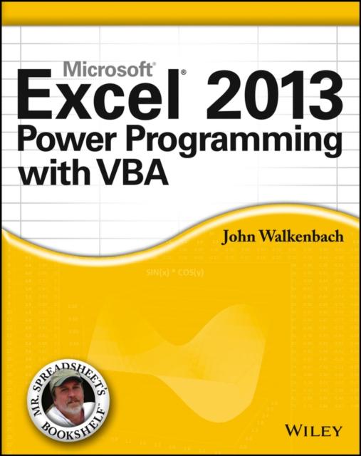 Bok Excel 2013 Power Programming with VBA