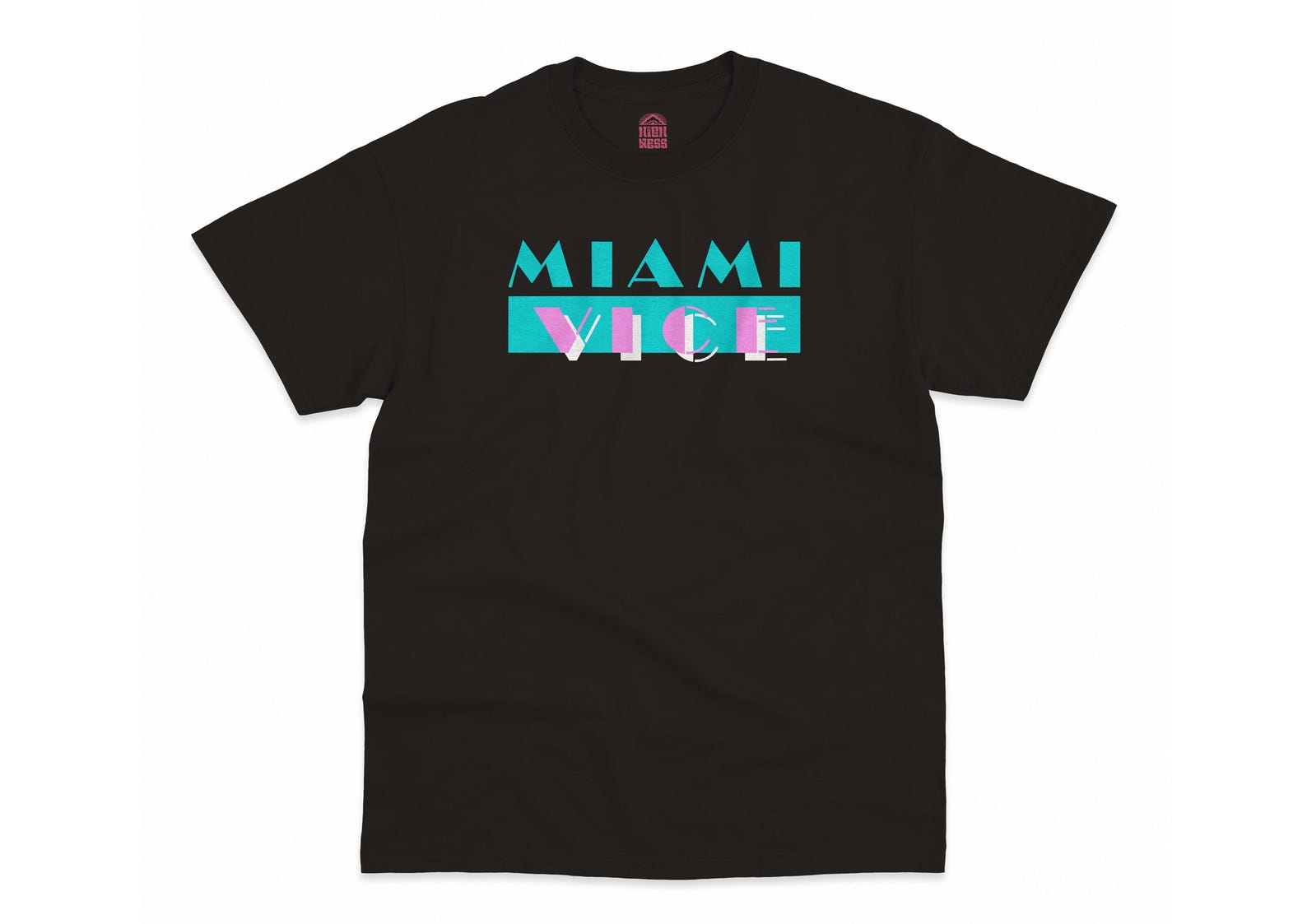 Miami Vice T-Shirt, 80s Retro TV Series, Unisex Crewneck S