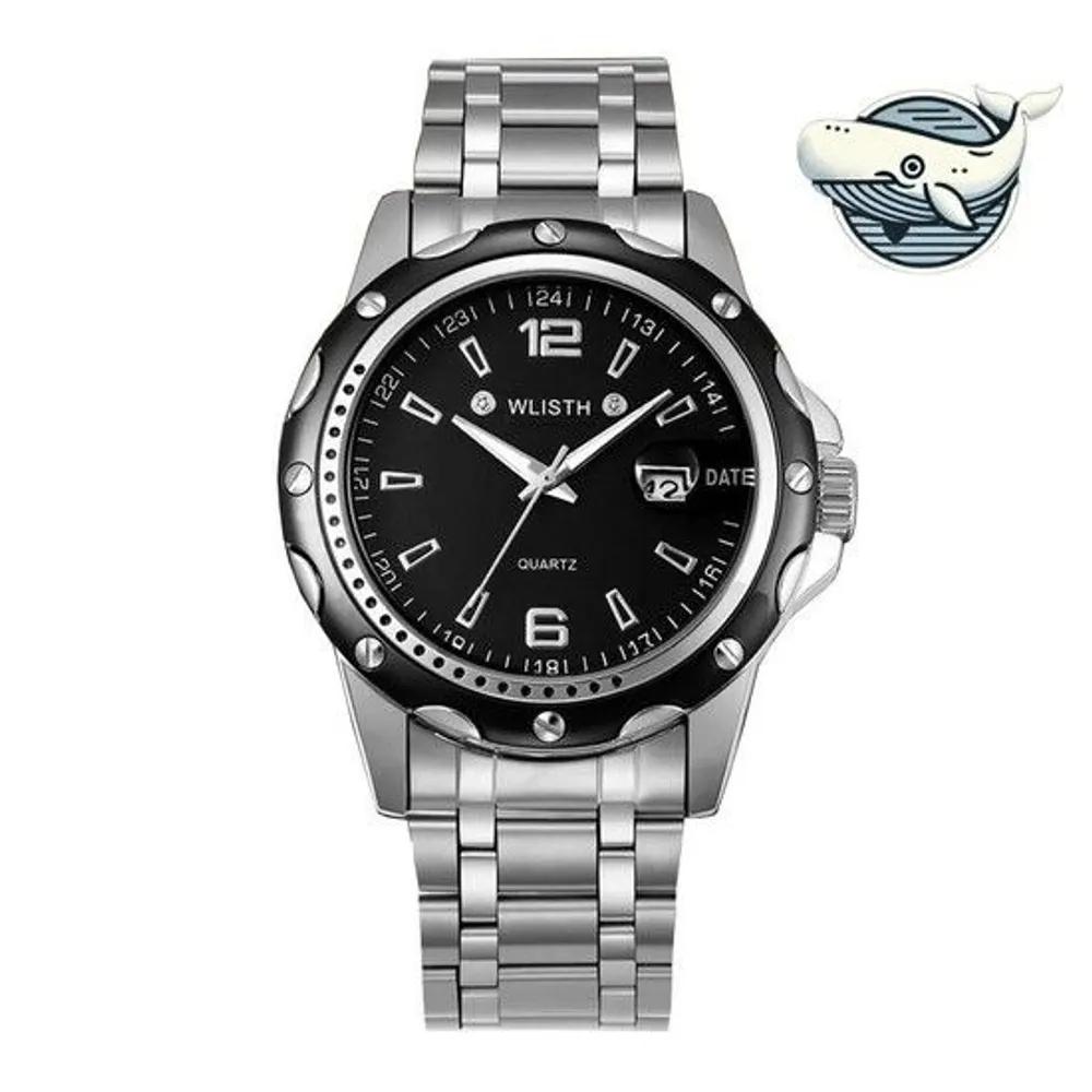 Men s premium metal wristwatch, stylish suit style wristwatch, men s watch, metal watch, leather watch Leather Braun