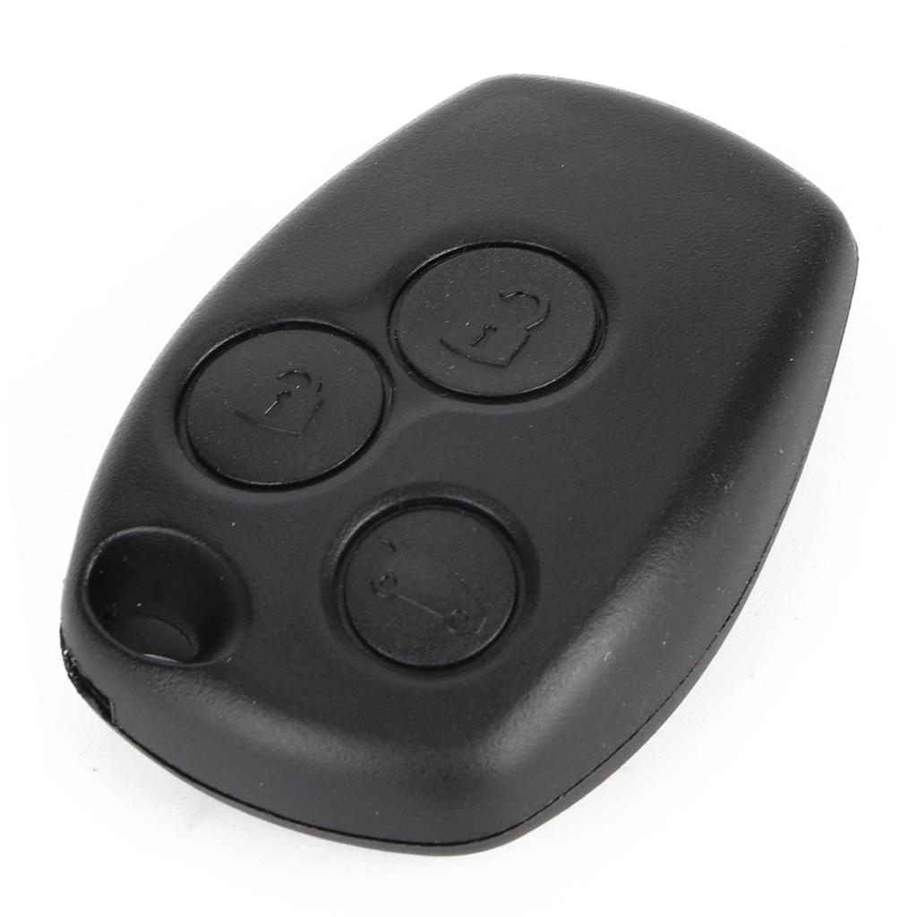 3-tlačidlové puzdro na kľúčenku do auta vhodné pre Renault Logan Sandero Clio Fluence Vivaro Master