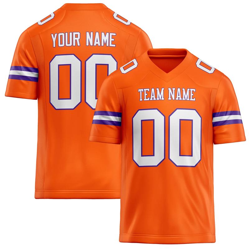 Camiseta de Rugby Personalizada con Nombre y Número del Equipo, Personalizable, DIY, Cuello en V, Naranja, Camiseta Deportiva para Hombre, Holgada, Secado Rápido