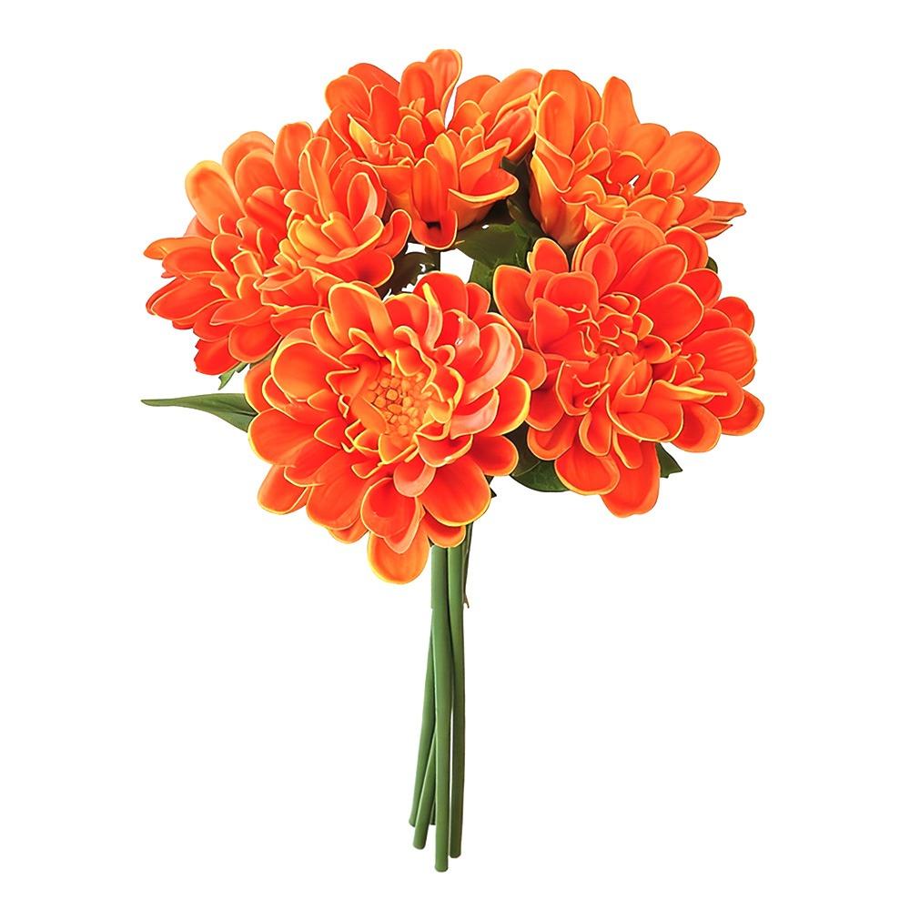 Creative 5 Heads Daisy Artifcial Flower PU Floral Arrangement Simulation Sunflower Daisy Multicolor Photo Props Faux Flower Gift