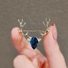 A Deer with Your Brooch - A Small, Exclusive, Sophisticated, Vintage, High-end Brooch, High-end Pin.