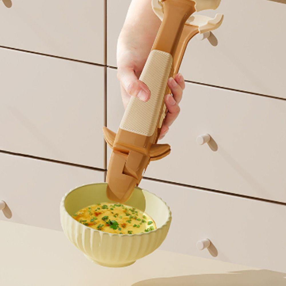 2in1 Kitchen Pot Bowl Clip Whale Shape Meal Bowls Tongs Baking Tray Steamer Rack  Kitchen Gadget