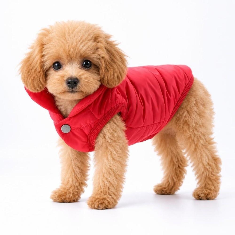 Fleece Dog Warm Clothes Winter Dog Vest Coat Fashion Dog Bodysuit  for Small Medium Dog