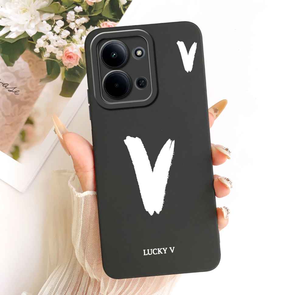 For Xiaomi Redmi 15C 5G Case Cover Lucky Letters Phone Case For Xiaomi Redmi 15C 15 C Redmi15C Redmi15 4G 5G Soft Fundas