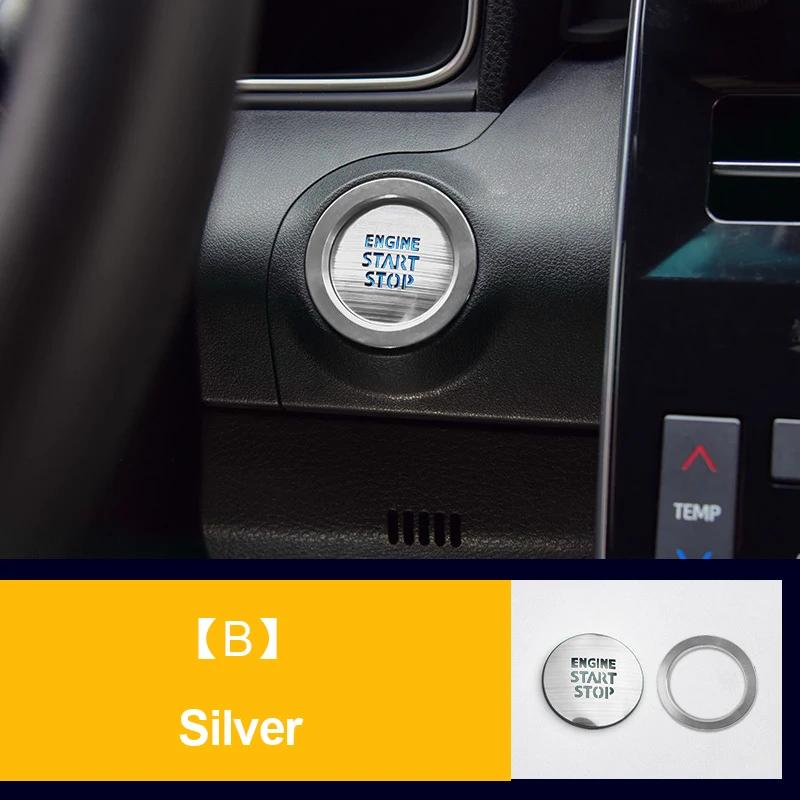 For Toyota Camry 2018-     XV70 Hybrid Car Interior Engine Start Stop Push Button Cover Trim Sticker Accessories