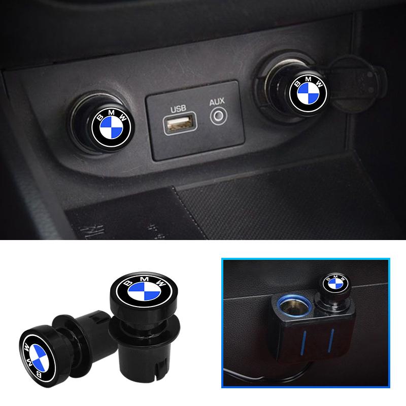 FA8Car Cigarette Lighter Cover Dustproof Cap Accessory For BMW M 50th Anniversary X1 X3 X4 X6 E90 E91 I3 I4 F30 F48 F30 F10 E30 G10