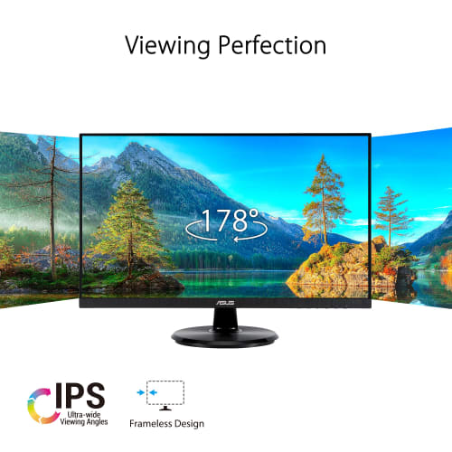 ASUS Monitor Eye Care VA24DCP 23,8 Zoll / Full HD (1920 x 1080) / IPS / USB-C HDMI / 65W Netzteil / 75Hz / Blaulichtreduzierung / Flimmerfrei / V