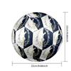 SpursSoccer Ball Colorful All Ages Machine Stitched PVC Competition Ready Durable High-Bounce