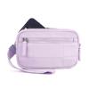 Women's Keychain Wallet The Wallet Zip Waterproof Nylon Card Wallet Pouch Wristlet Zip Card Case With Clear ID Window