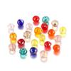 DIY Jewelry Craft Kit: Transparent 3-8mm Glass Beads, Rice, Diamond, Crystal Cuts, Lantern Shapes, Spacer Beads - Perfect For Accessory Making