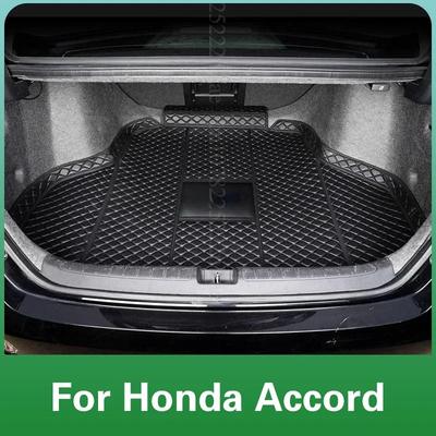 For Honda Accord 11th Generation 2013~2025 Cargo Liner Waterproof Carpet Car Trunk Mats Storage Pads Auto Interior Accessories