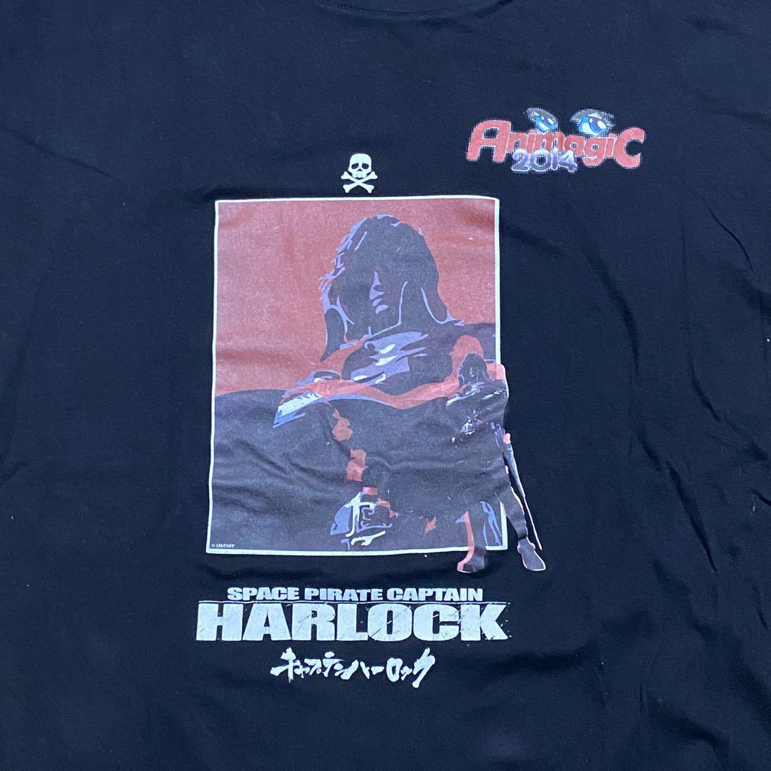 

[USED] Rare Captain Harlock ANIMAGIC T-shirt XXL