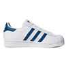 adidas Oryginalne SUPERSTAR Wygodne Niskie Buty Skateboardowe Biało-Niebieski Ogon Unisex F34163