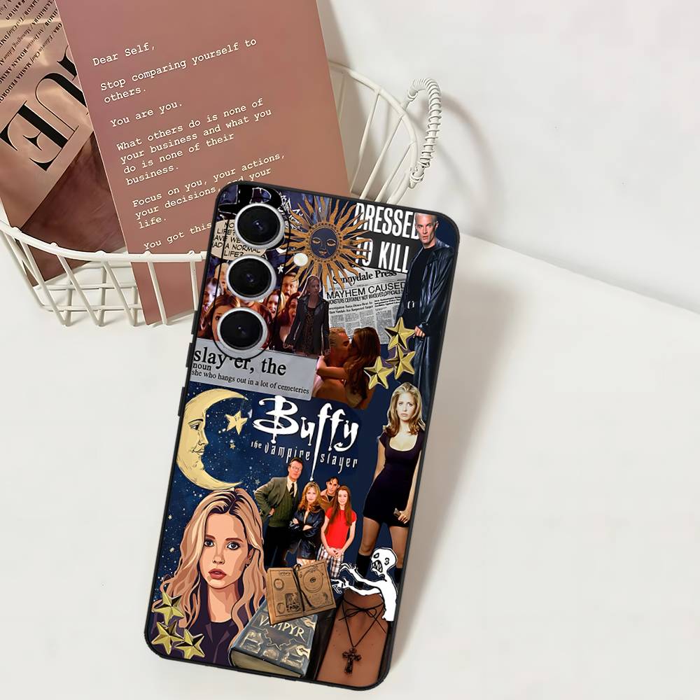 

B-Buffy The Vampire Slayer Phone Case For Samsung S 24 Fe 25 Ultra Plus 20 Lite 21 30 22 23 24 22 Ultra 5G Fundas Samsung S25