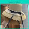 Butterfly Bow Sun Hat For Beach Vacation With Wide Brim And Breathable Material