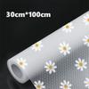 Rouleau de revêtement de tiroir d'étagère en plastique floral, imperméable, anti-poussière et antidérapant, pour armoire de cuisine, tapis de Table pour réfrigérateur résistant à l'humidité
