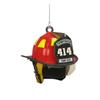 2D Car Hanging Decor Firefighter Coat And Hat Simulation Model Creative Fire Fighting Truck Car Interior Decor Pendant Gift