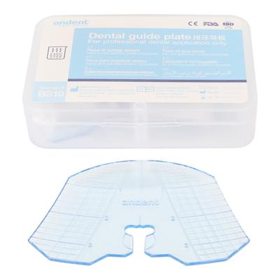 Dental Guide Plate Clear Accurate Measurement Dental Teeth Arrangement Guide Plate for Dentists