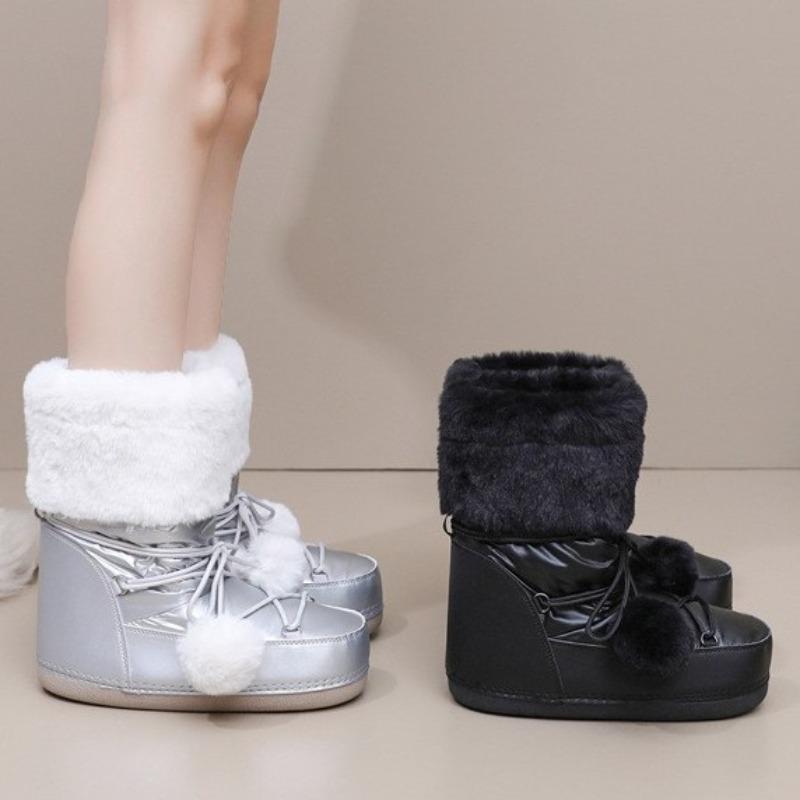 Public version Mao Mao moon boots winter waterproof, non-slip and warm space boots cute snow boots women