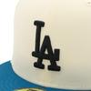 [New Era] New Era Cap 59FIFTY 70930900 NER36C5181 MLB Los Angeles Dodgers LA ChromeBlue White 7 12 2-Tone UNDER VISOR ONSPOTZ Exclusive Men's Women's