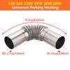 25mm Innendurchmesser Standheizung Auspuffrohr Schalldämpfer Adapter Fittings 12-24V 2-8KW Universal Für Webasto Eberspacher