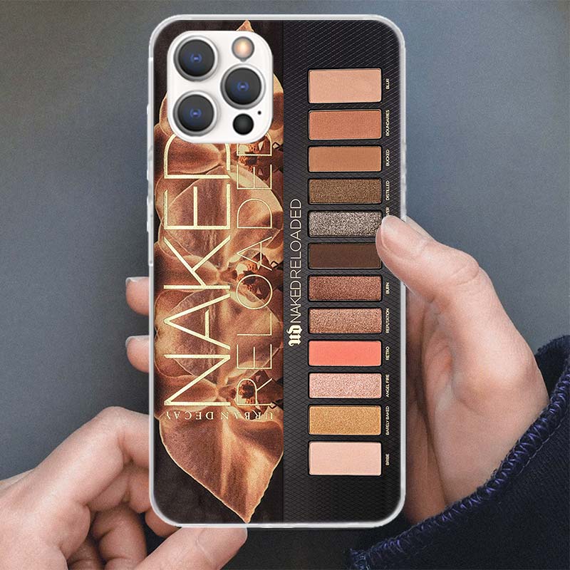 Glam Makeup Eye Shadow Box Phone Case For Apple iPhone 16 15 14 13 12 11 Pro Max Mini XS XR X 7 Plus 8 + SE Soft Silicone Print