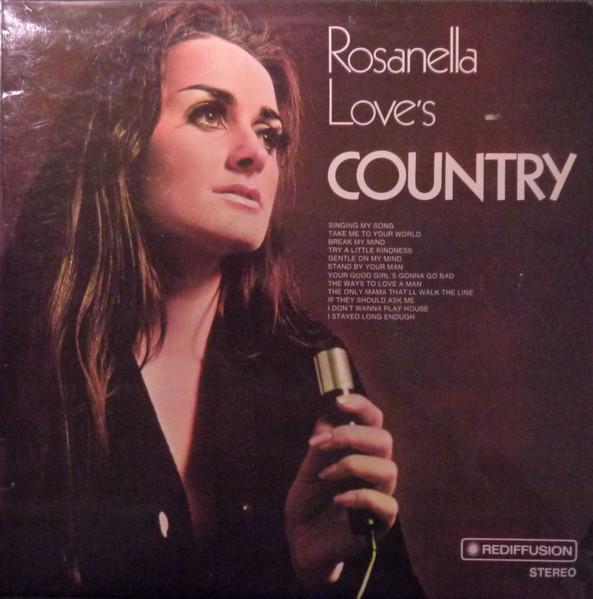 

LP Record ROSANELLA - Rosanella Love s Country RIMZS42 Rediffusion 1970 UK & Europ Folk Used