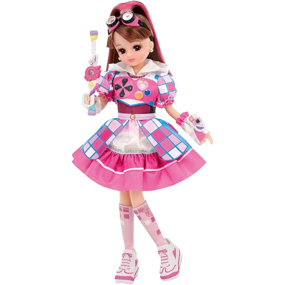Takara Tomy “Licca-chan Doll Big Friend x Warrior Kirameki Powers! “Kirarika-chan” dress-up doll,...