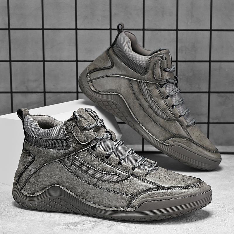 Fashion New Winter Warm Men Snow Boots High Quality Comfortable Men's Ankle Boots Winter Plush Warm Men Shoes Outdoor Casual Sneakers