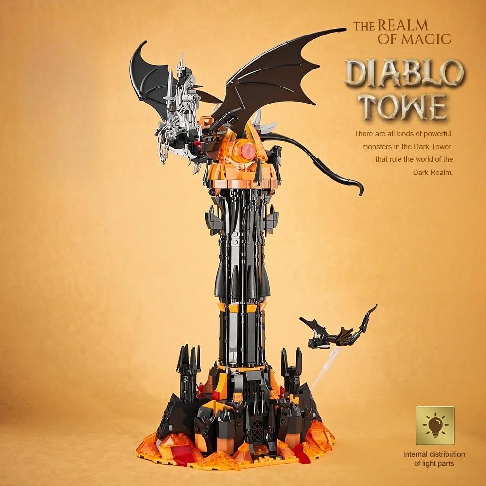 Ungiftige DIY Magischer Turm Bausteine Kreative Moc Technische Montagebausteine Stem Pädagogisches Set Geschenk Für Erwachsene Kinder Weihnachten