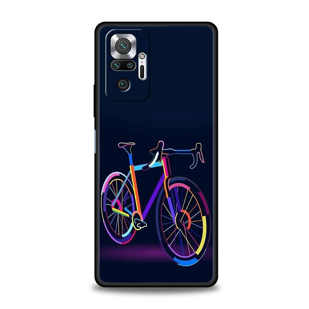 

Чехол для телефона с рисунком Велосипедный спорт в горах Для Xiaomi Redmi Note 14 13 12 5G 11 10 Pro Plus 4G 9S 9 14C 13C 12C 10C 9C 9A Мягкий чехол Redmi Note 9S
